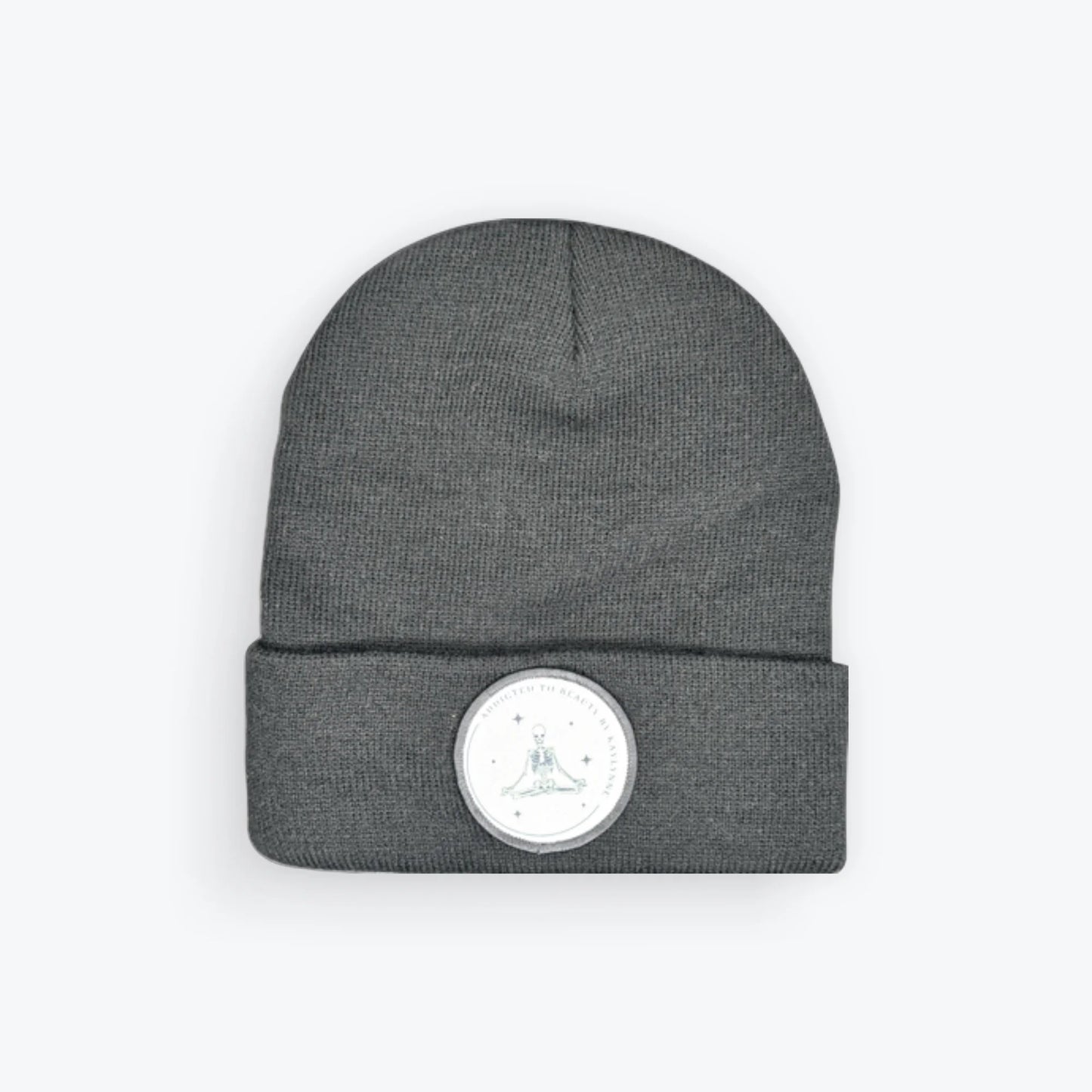 Addicted To Beauty Logo Black Beanie